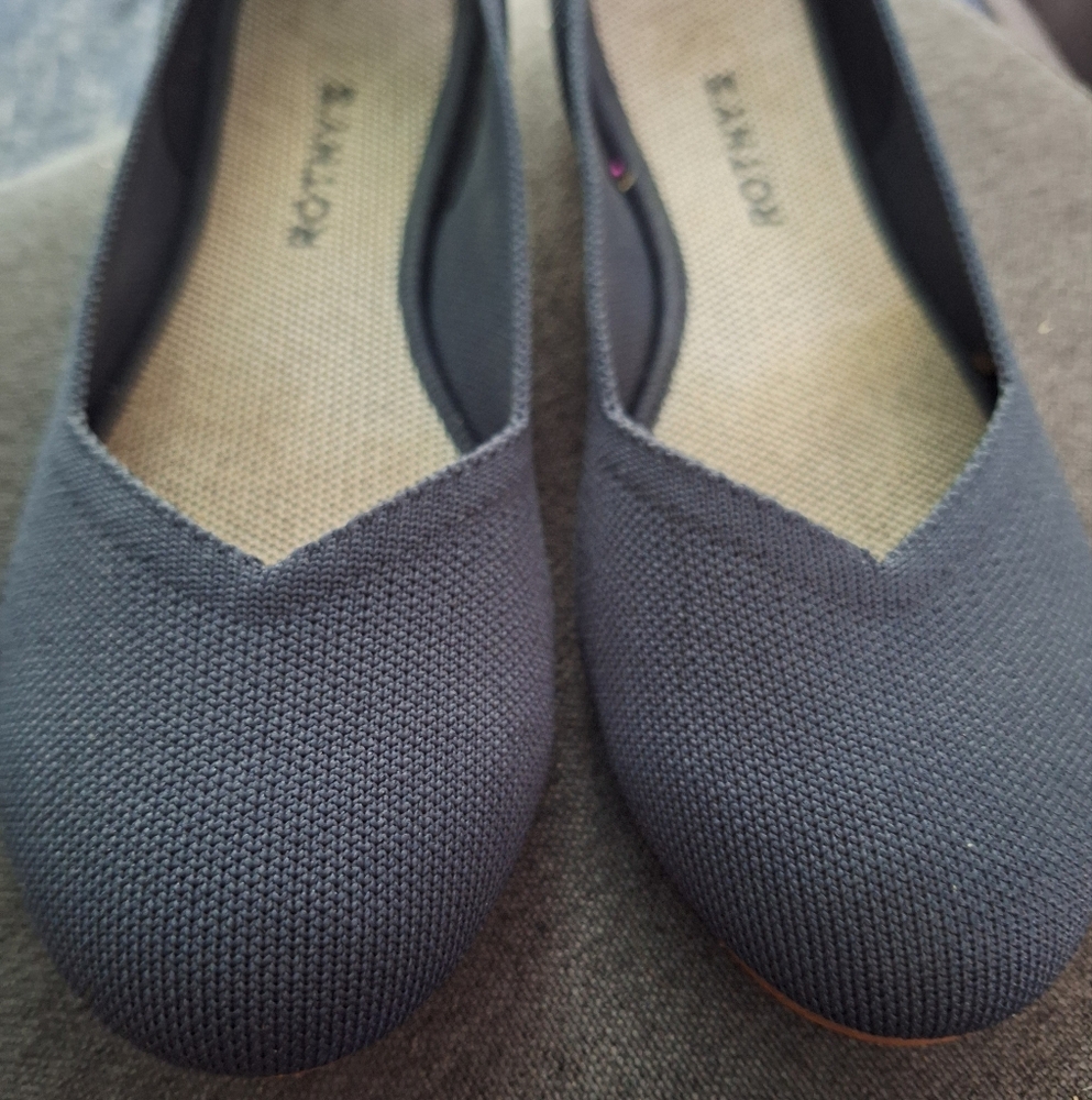 Rothy's Navy Blue Flats